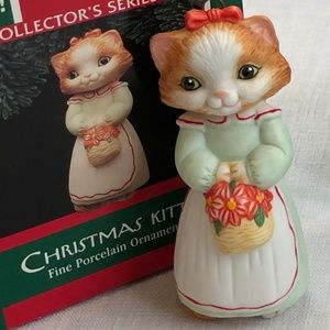 Hallmark Christmas Kitty Christmas Ornament #1